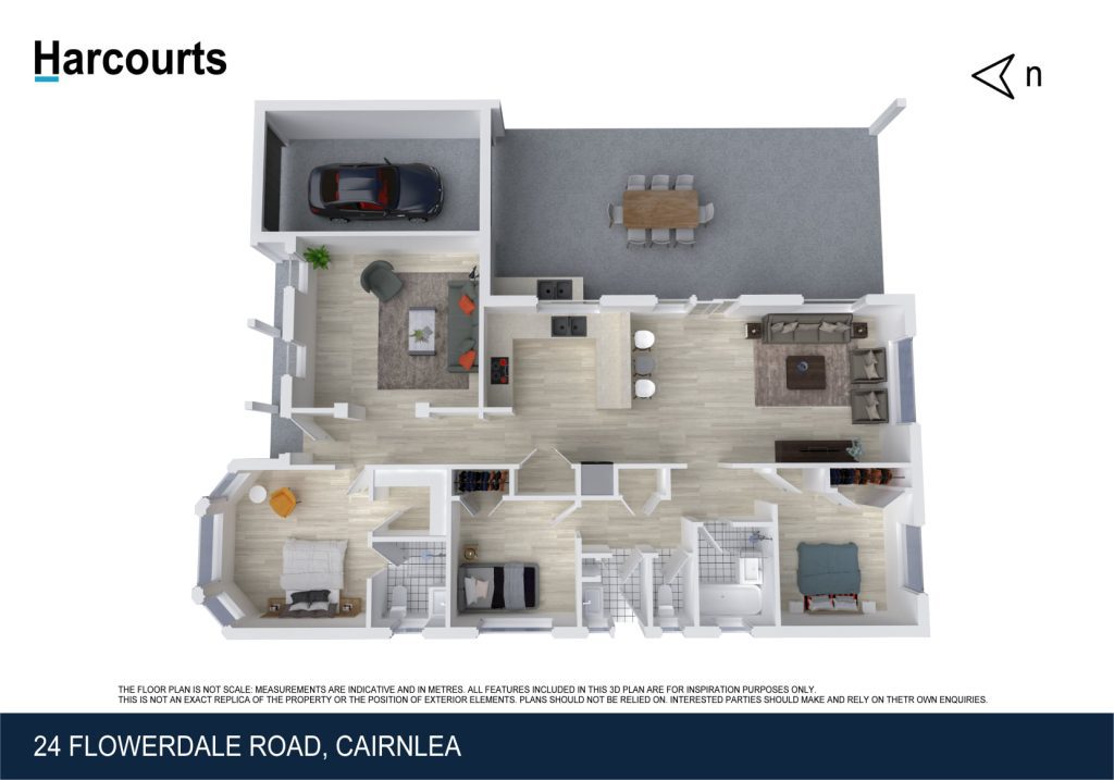 2D – 3D Floor Plan